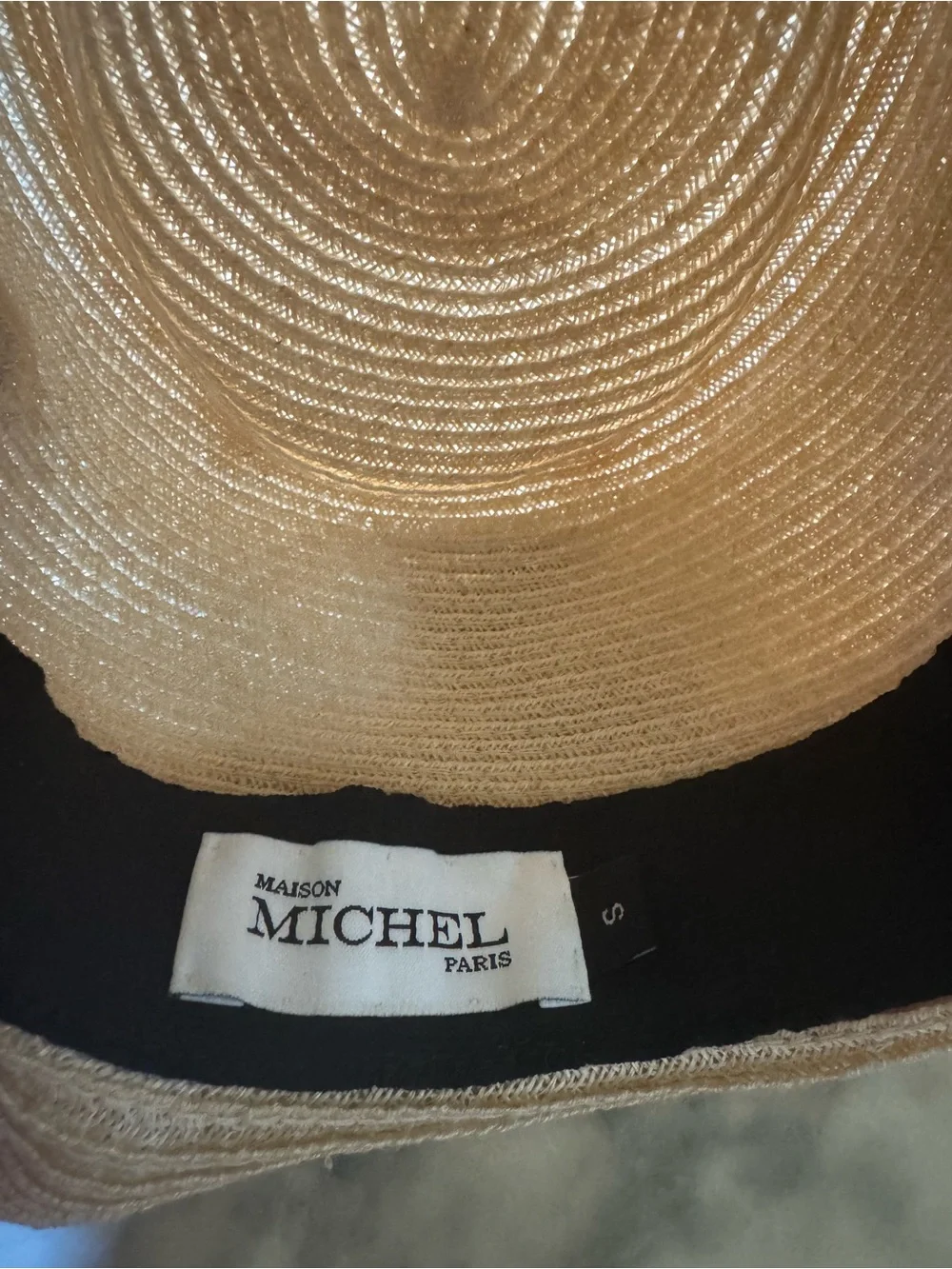 Maison Michel Summer Hat Size S